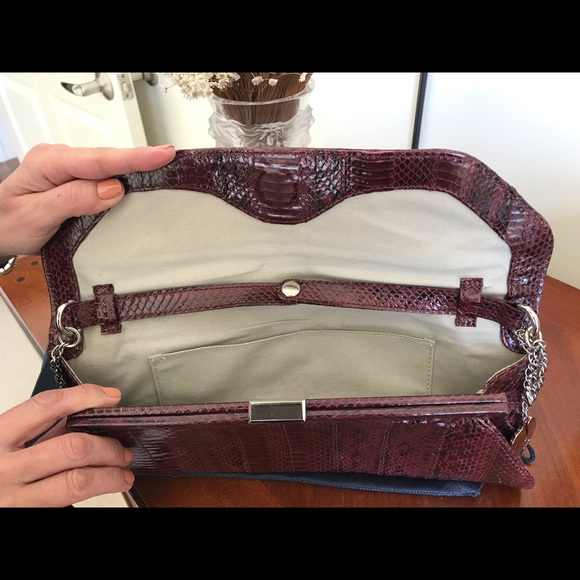 Snake skin clutch - Picture 4 of 5